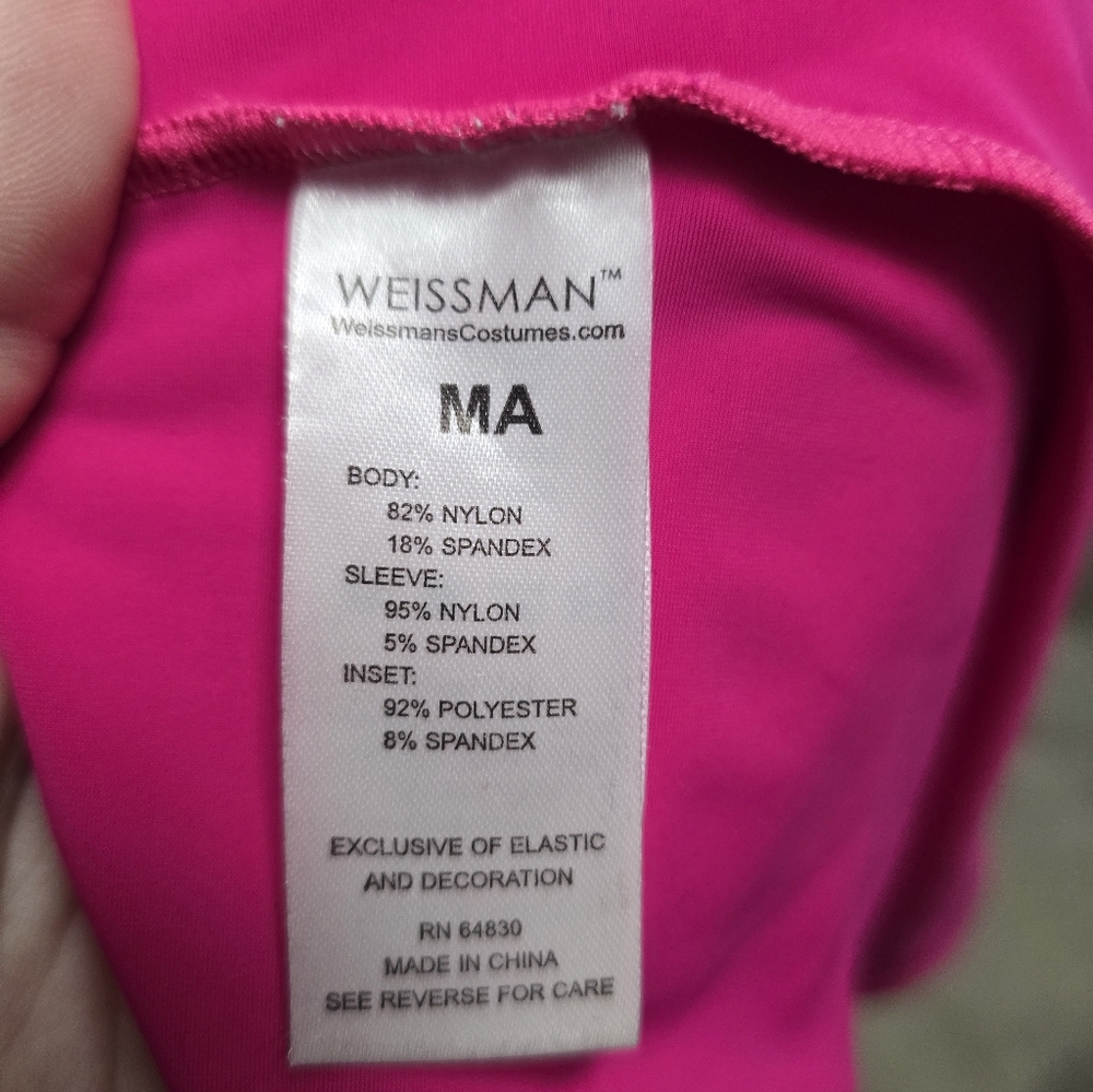 Weissman Vibrant Pink Dancewear - Picture 4 of 7